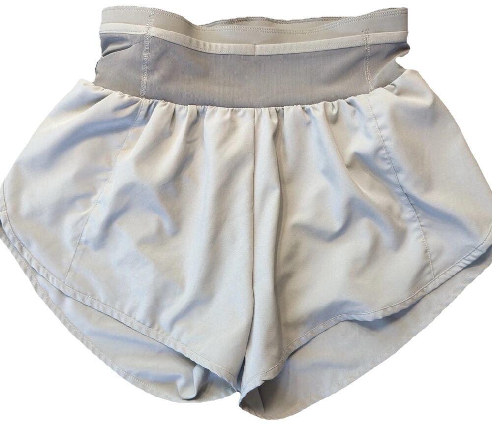 BMJL Womens Athletic Shorts Medium Gray Built In Brief Liner NWT